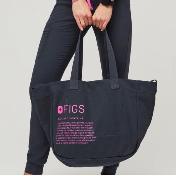Figs Bags Nwt Figs Night Sky Canvas Tote Bag Poshmark